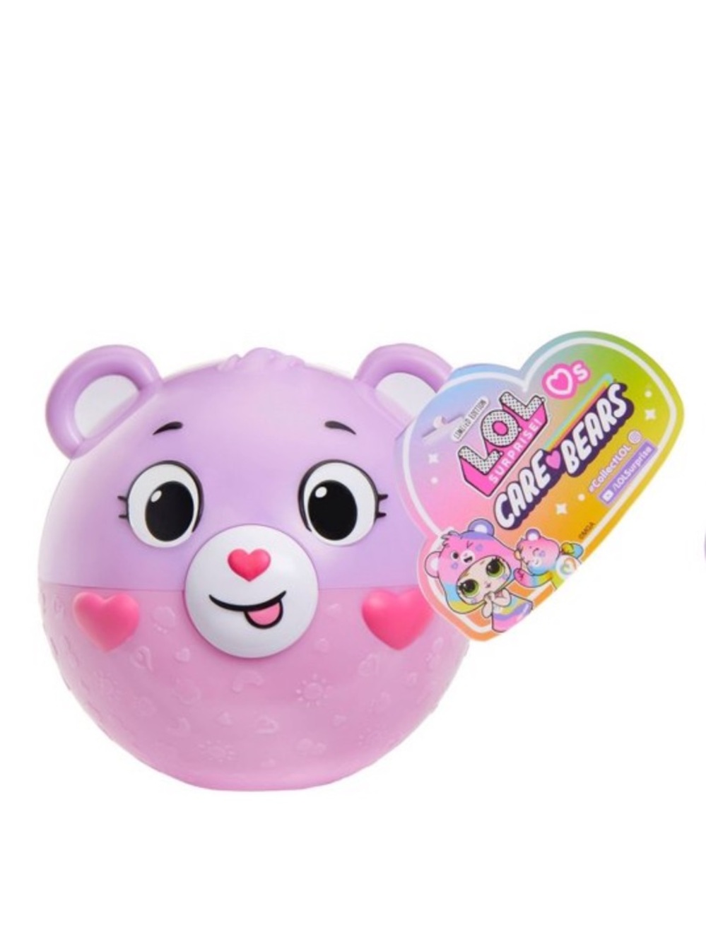 L.O.L. Surprise! Purple Cheer Bear Plush Capsule